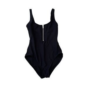 Michael Kors Soft Stretchy Black Bodysuit